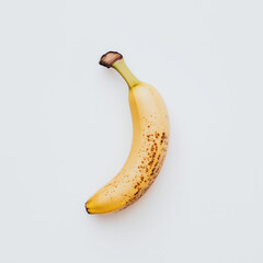 banana isolated on white background