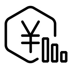 Energy system outline icon pack