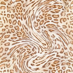 Seamless camouflage fabric texture. Abstract background and texture for design