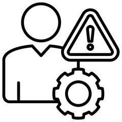 Risk Management Icon