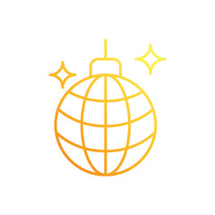 Disco Bulb vector icon