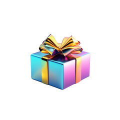 Obraz premium Gift Unwrapping Celebration Home Digital Art Festive Atmosphere Close-Up Joyful Moments