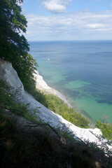View Mons Klint vertical, Denmark, Europe