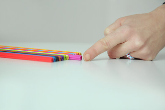 Problem with Perfectionism. Concept of Obsessive Compulsive Disorder, OCD. 