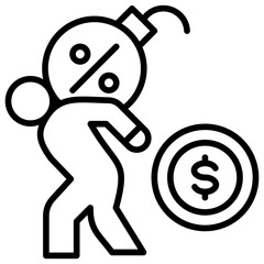 Debt Management Icon