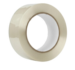 Adhesive Sticky Packing Tape Roll, Peeling Off, Isolated Transparent PNG