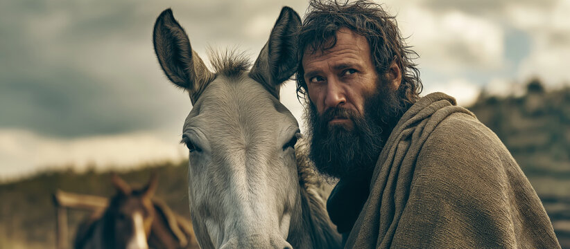 Balaam's donkey from the Bible