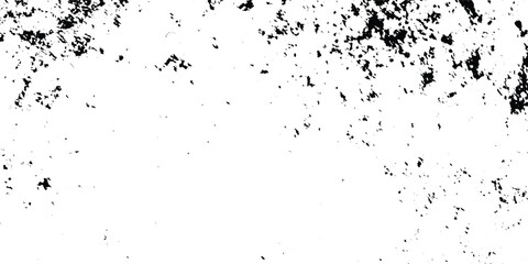 Abstract dusty grunge concrete wall dark weathered overly pattern black and white rough vintage distress background.