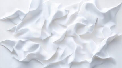 Fototapeta premium Stretched canvas fibers with uneven tension create raw organic textures, featuring clear sections for branding overlays that add a modern touch.