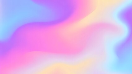 Abstract colorful gradient background with soft bl