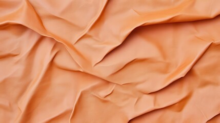 Pulled and stretched leather forming deep natural grooves and folds, with smooth highlights ideal for text placement.