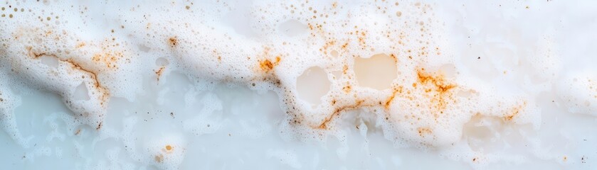 Oxidized mirror with deep tarnish spots creating an unpredictable antique effect, providing text zones inspired by vintage aesthetics.