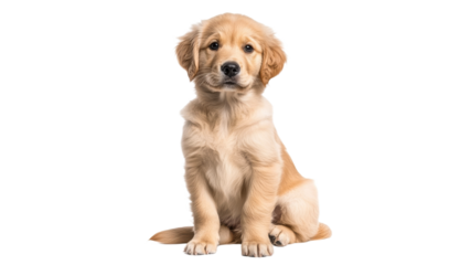 adorable golden retriever puppy