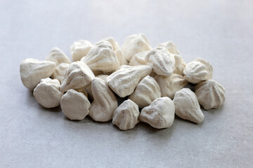 White clay filler, Soft-prepared chalk.  Thai tradition, Songkran festival