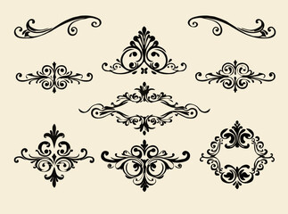 Classic Ornamental Elements for Magazine Design