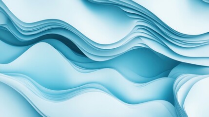 Light blue gradient abstract banner background