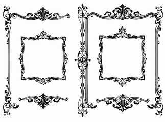 Antique Ornamental Frames for Modern Media Designs