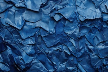 Fototapeta premium Surface of a Textured Blue Matte Plastic - Grimy Background for Design and Industrial Use