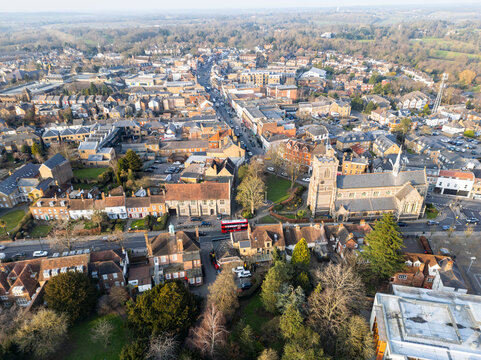 Aerial of High Barnet