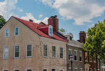 Historic Row Homes in Old Town Alexandria Virginia