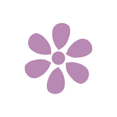 pink flower vector illustration