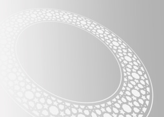 Abstract Arabesque shadow background with traditional ornament, ramadan islamic design. End of...