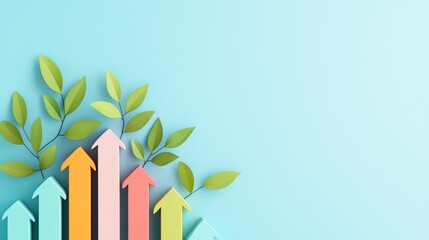 Growth strategies for businesses marketing insights digital environment colorful graphics modern viewpoint