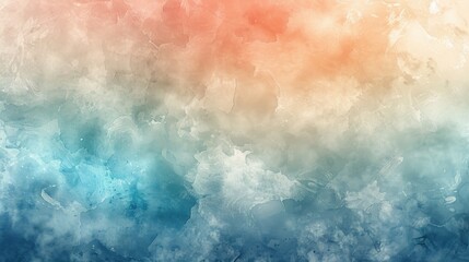 Fototapeta premium Dreamy watercolor texture with soft, pastel colors, perfect for peaceful and serene designs
