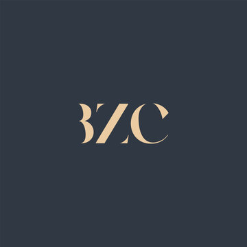 BZC abstract letter logo design. This logo is designed by three abstract letters.
