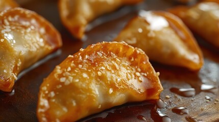 Delicious dumplings served fresh at local market culinary delight vibrant atmosphere close-up flavorful experience