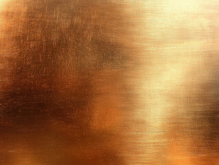 background banner Brushed copper texture with polished bronze finish, creating warm glow