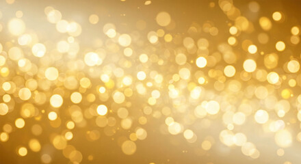 gold golden Christmas background, bokeh sparkle defocused background.