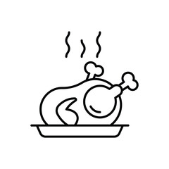 Chicken  vector icon