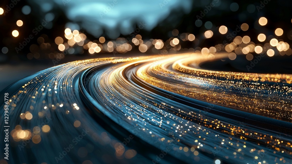 Aufkleber Big data transfer and storage are made possible through advanced technologies such as block chain, high-speed internet, and powerful servers