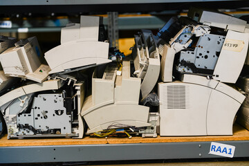 pieces of old computers