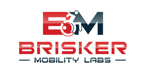 Icon of a person in a wheelchair. mobility logo design inspiration, negative space logo.