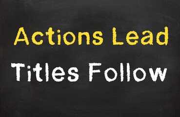 Action Leads Title Follow