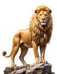 Obraz premium King of the Savannah: Lion