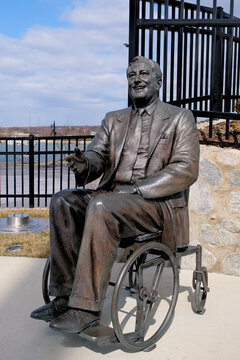 FDR Statue at National Harbor, Maryland