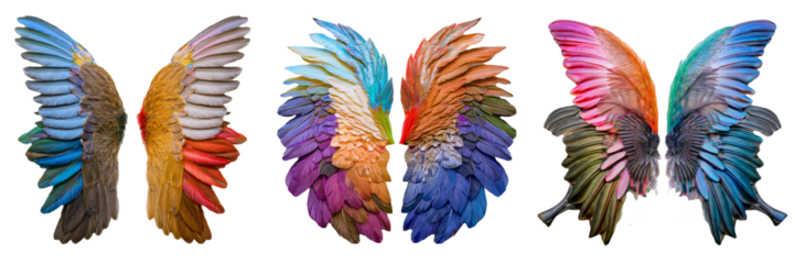 Multicolored Wings