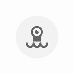 Obraz premium periscope view icon sign vector