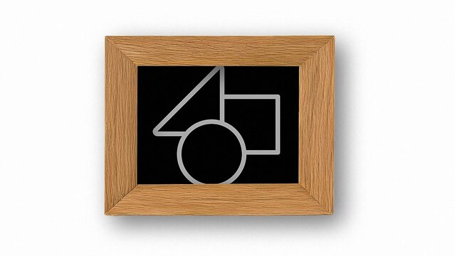 Basic Rectangular Wood Frame Overlay