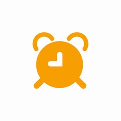 Obraz premium alarm reminder icon sign vector