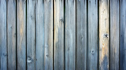 Fototapeta premium Aged wooden fence panels background