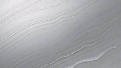 A metallic-chrome silver gradient 3D pattern serves as an abstract liquid background