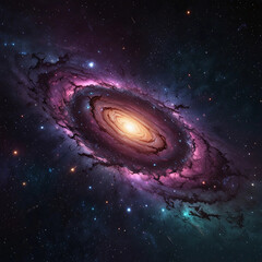 Obraz premium galaxy in space