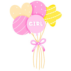 Baby girl,Baby Bear,It’s a girl Clipart 