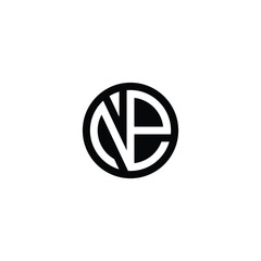Modern EN or NE Monogram Logo for Professional Use