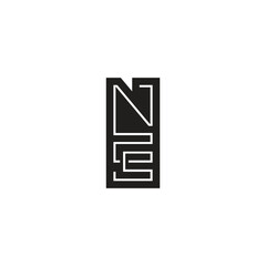 Creative Monogram Logo of EN and NE for Versatile Branding