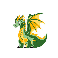 Cartoon Illustration Of A Dragon